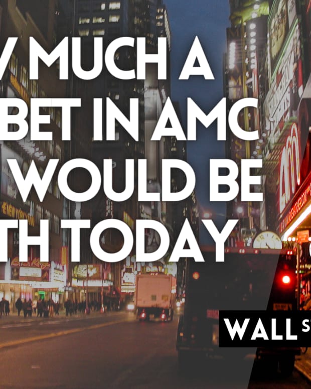 How Much A $1,000 Bet In AMC Stock Would Be Worth Today