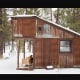 A Room of One's Own — If you prefer the rustic look, take a look at the craftsmanship of these tiny homes. Charles Finn, a self-taught woodworker and writer in Montana, makes custom-built micro cabins using reclaimed lumber and other upcycled materials.Photo: A Room of One's Own