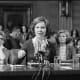 Eleanor Rosalynn Carter, the wife of 39th President, Jimmy Carter,&nbsp;was first lady from 1977 to 1981.&nbsp;As first lady, she focused national attention on the performing arts, and programs to aid mental health, the community, and the elderly.Above,&nbsp;Carter testifies before a senate subcommittee regarding her capacity as honorary chairman of the President's Commission on Mental Health in 1979.