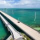 Route 1&nbsp;takes you through the Keys and across the Seven-Mile Bridge, above, which is just one of 42 bridges you'll cross.Photo: Shutterstock