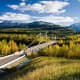 1. Alaska HighwayThe historic Alaska Highway actually starts in British Columbia, and winds its lonely way through the Yukon Territory. It originally&nbsp;ended&nbsp;in Delta Junction, but you can continue on to Fairbanks. The trip is&nbsp;about 1,459 miles.&nbsp;Photo: Shutterstock