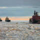 Security Concerns From New Shipping Routes:&nbsp;As ice melts in the Arctic Ocean, more efficient global shipping routes open up, and provide easier access to oil and gas deposits. However, both developments could bring security concerns, as Arctic countries&nbsp;compete&nbsp;for access to valuable resources or feel compelled to protect these natural and commercial resources. Above, Russian nuclear-powered icebreakers on the Northern Sea Route.Photo: Knyazev Vasily / Shutterstock