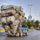 17. IranPlastic Waste Generation Per Year: 3.92 million tonsAbove, a truck in Fars Province, Shiraz, Iran carries a load of trash and recyclables.Photo: Grigvovan / Shutterstock