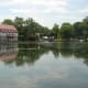 Boiling Springs BubblersBoiling Springs, Penn.Boiling Springs gets its name from the natural artesian well springs, pictured here, located in and around the town. One of the most prominent springs in the area is called the "Bubble," thus inspiring the mascot.Photo: Wikipedia