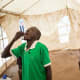 25. Intestinal Infectious DiseasesNumber of deaths: 155,449Share of deaths: 0.28%Above, a man takes anti-cholera medication in South Sudan.Photo: punghi / Shutterstock