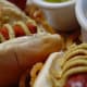Hot dogs can vary from place to place, but the average fast food hot dog contains about 670 milligrams of sodium, according to the USDA. Nathan’s Famous Beef Hot Dog contains 692 milligrams (30% of your daily total) and their beef chili dog has 1,000 milligrams (43%). Hot dogs are even worse when you add in sauerkraut, which contains 1,588 milligrams of sodium per can. Photo Credit: larryjh1234