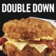 If there was ever any doubt that KFC’s newest creation is bad for your health, just look at the sodium content. The Double Down sandwich (no bread, just two big slabs of chicken with bacon and cheese in between) has 1,380 milligrams of sodium when fried and 1,430 milligrams when grilled (odd, wouldn’t you say, that the grilled version has more salt than the fried). That’s 60% and 62% of your maximum daily salt intake, respectively. No matter what, do not get seconds on that. Photo Credit: Kfc.com