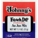 French Dip Powdered Au Jus from Johnny’s Fine Foods Size: Six-ounce bottles and 1.1-ounce foil packets Best-by dates: listed as “0332” and “02212” respectively. Photo Credit: fda.gov