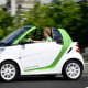 Starting price: $12,490Miles per gallon equivalent: 122 city, 93 highway, 107 combinedElectric charge range: 68 milesSmart is upgrading the look and feel of this car, but the gas-powered Fortwo won't get its U.S. update until later this year. The electric model may have to wait until 2017 to get the same treatment.For years, the combustion-engine version of this two-seater wasn't great on gas. However, the EV came as a power convertible top or as a coupe with a panoramic roof and threw in with power heated exterior mirrors, rain and light sensors, a radio app and automatic temperature control. It still takes up to four and a half hours to charge it from zero, but it doesn't burn through a lot of power.All this said, we'll mention that the forthcoming upgrade widens the wheelbase, gives drivers a smartphone dock for better access to the car's myriad apps that substitute for dashboard items and adds items you likely thought were standard: Bluetooth hands-free calling, cruise control, power steering, power windows and crosswind assist for its tiny frame. None of that will bulk up this vehicle's 47 horsepower, however, but it may make it a little easier to love.