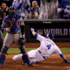Game 2October 28, 2015Average ticket price $666After a 14-inning Game 1 that came awfully close to handing the Royals a home loss, Johnny Cueto gave the Mets only two hits over nine innings in a 7-1 win. He was not only the first American League pitcher to throw a complete game in the World Series since 1991, but he put the Royals halfway to their first title since 1985.