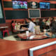 Although this location did not have the shiny wooden floors and swanky leather furniture at the new Burger King restaurant that TheStreet recently visited in Islip, New York, when I headed upstairs to eat, I noticed the place had an updated urban feel. There were dark tile floors, vehicle license plates as decorations on the wall and camouflage-patterned bar stools. There were several young professionals eating but quite a few families, as well.