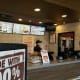 We aren't sure if that guy etched on the wall is Burger King's new mascot. But, we prefer the King.
