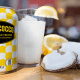 Inspired by a drink sold on the streets of Rome, Lemoncocco is a noncarbonated drink made with lemon flavor and coconut cream from&nbsp;Jones Soda Co. . A dozen 12-ounce cans is available for $23.99 online.In honor of Jones' 21st year in business, the company also is launching its first alcoholic beverage—Spiked Jones, a hard-cider soda. The Seattle-based company is producing a blend made with Washington State apples and the same flavors used in Jones' Green Apple Soda. Spiked Jones will be sold in the Pacific Northwest.