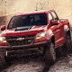 Starting price: $40,995We've already thrown a ton of off-road pickups onto this list, so what does the mid-size Colorado have that the competing Tacoma TRD doesn't? Well, there's the available 2.8-liter turbodiesel engine and the standard front and rear electronic locking differential, but the 26 miles per gallon combined don't hurt either. With a wider wheelbase and an improved suspension from the base Colorado, the ZR2 is aiming for a corner of the market that the Tacoma TRD has held exclusively for a number of years. This is a strong first offering.
