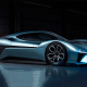 Chinese startup NextEV's Nio EP9 is an electric supercar. The vehicle can reach a top speed of 194 mph and travel from 0 to 62 mph in 2.7 seconds. Nio claims the EP9 can travel 265 miles in a single charge. It holds the fastest time on the 13-mile Nürburgring track in Germany, breaking its own 2016 record in May with a time of 6 minutes and 45.9 seconds.