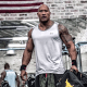 The 6' 5" Dwayne Johnson, also a producer and former professional wrestler, is the public face of UA's Project Rock, which includes shirts, tights, hats and backpacks. New products are expected.