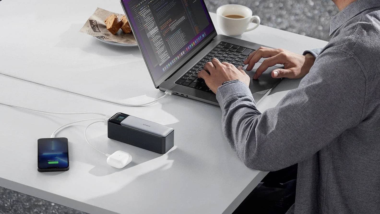 ANKER PrimeWall Charger＆Prime Power Bank Amazon.com: Anker Prime Power Bank, 9,600mAh Battery Pack with 65W