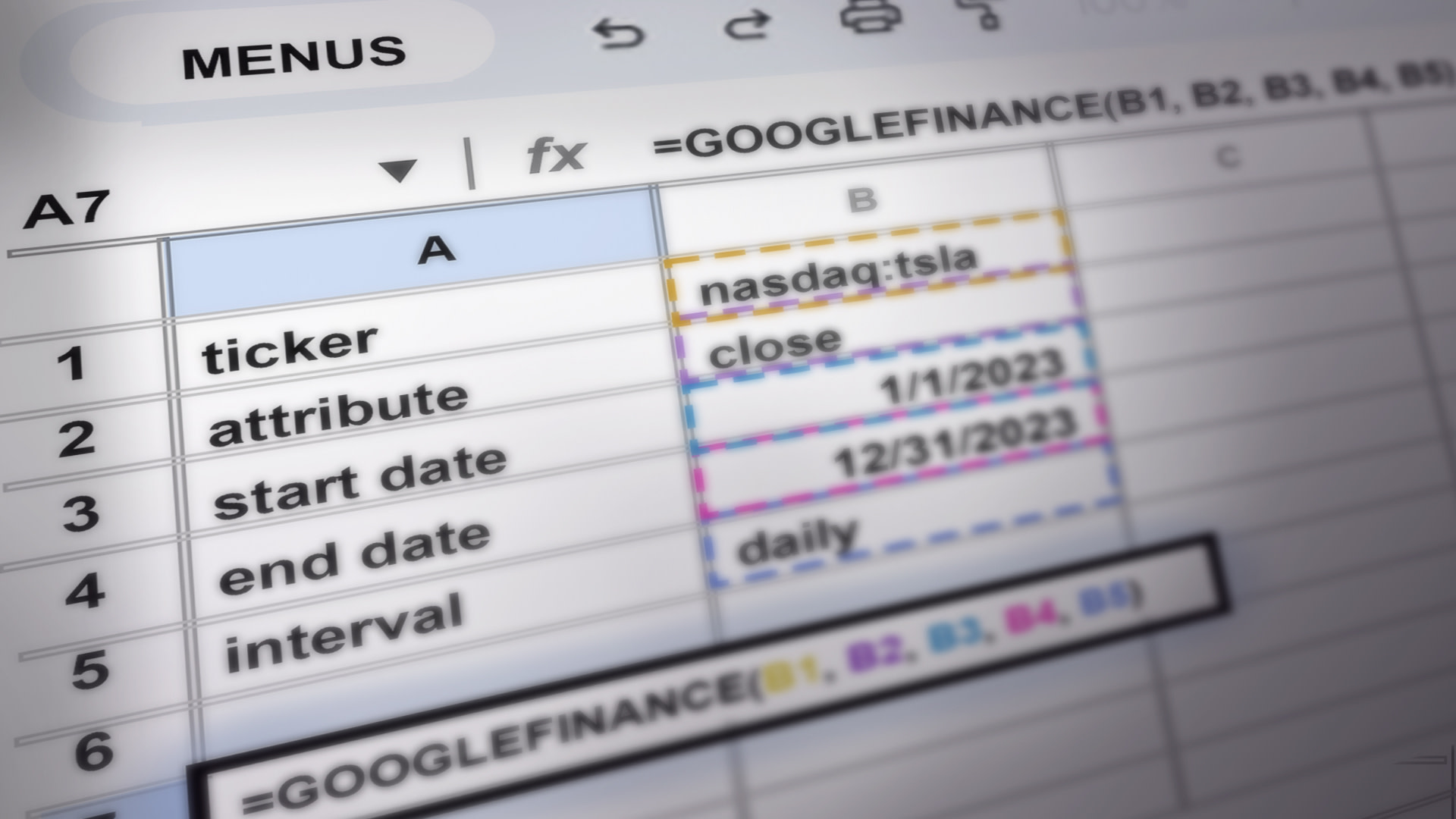 How to create a stock tracker with live data using Google Finance -  TheStreet