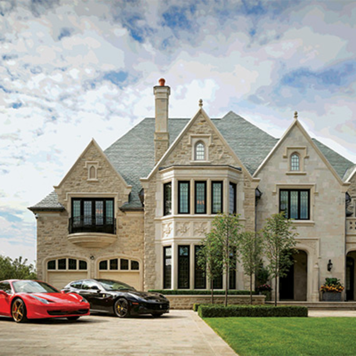 $10 Million Houston Mansion With an Enormous 50-Car Garage Finally Drives a  Sale—After More Than a Year on the Market, image size:1200x1200
