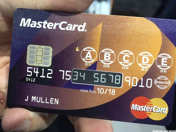 MasterCard Announces a Credit Card Even A Security Fanatic Can Love -  TheStreet