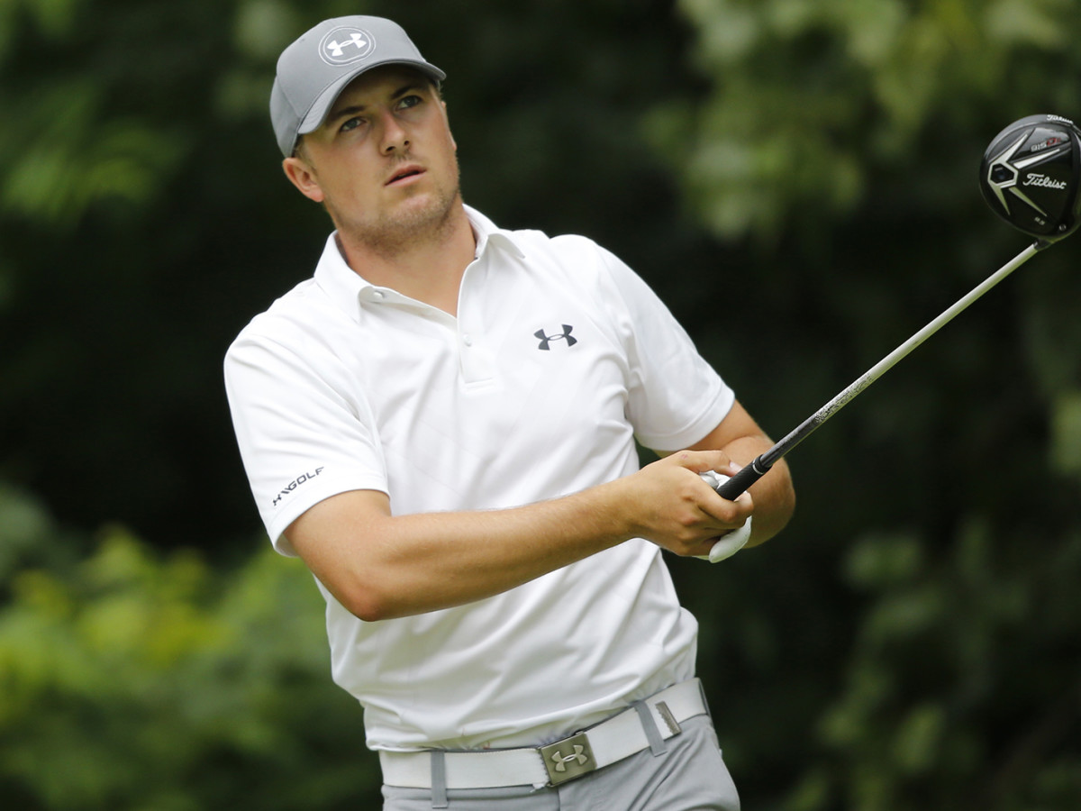 jordan spieth under armour pullover