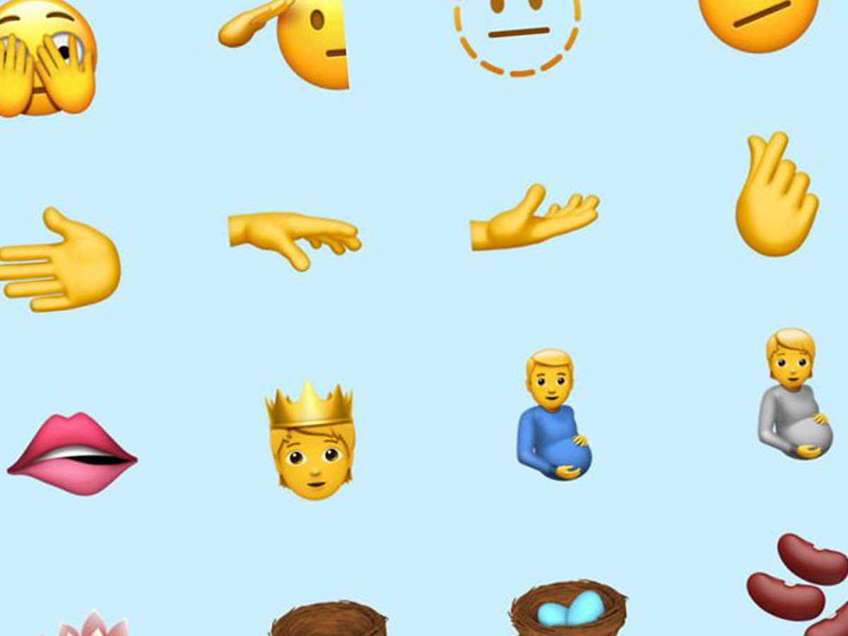 Beans, Pregnancy, and a Melting Face: These New Emoji Symbols Are Soon  Coming To Your iPhone - TheStreet