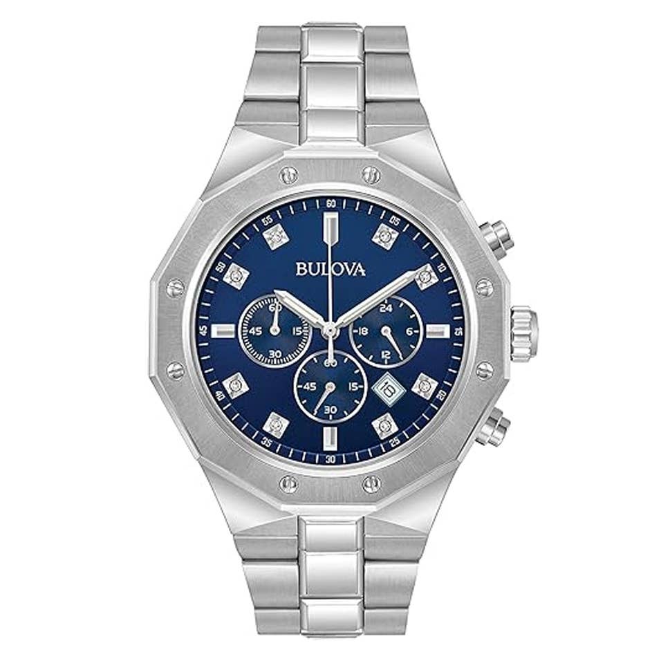 NWT Bulova $599 anabar diamonds Chronograph watch Bulova Classic Chronograph Men main image 3