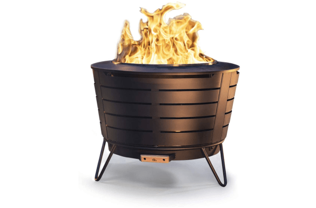 Best Outdoor Fire Pits Of 2022 Thestreet, Propane Fire Pit Wood Smell