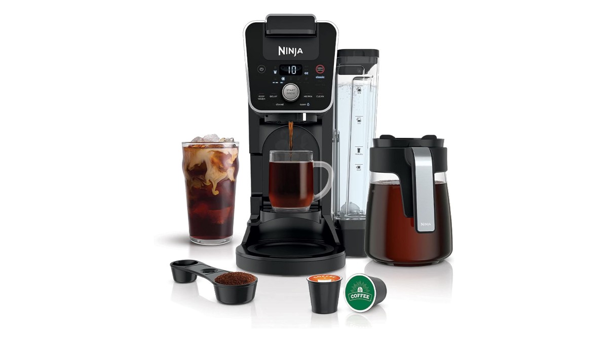 Wake up to a new low on Ninja's single-serve + carafe DualBrew