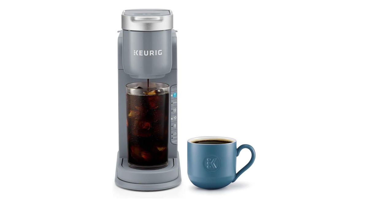 Keurig K-Compact Single K-Cup Pod Coffee Maker, 36 oz Turquoise