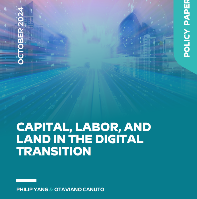 Capital, Labor, and Land in the Digital Transition