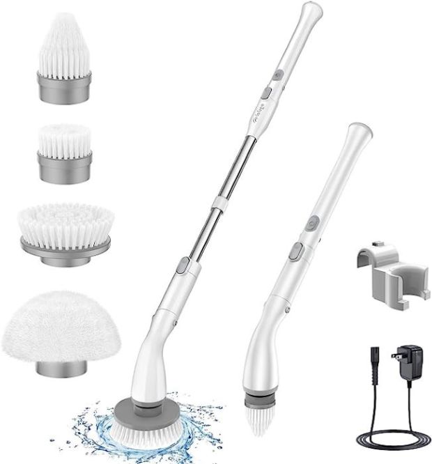 Household Electric Spin Scrubber Cordless Electric Cleaning Brush