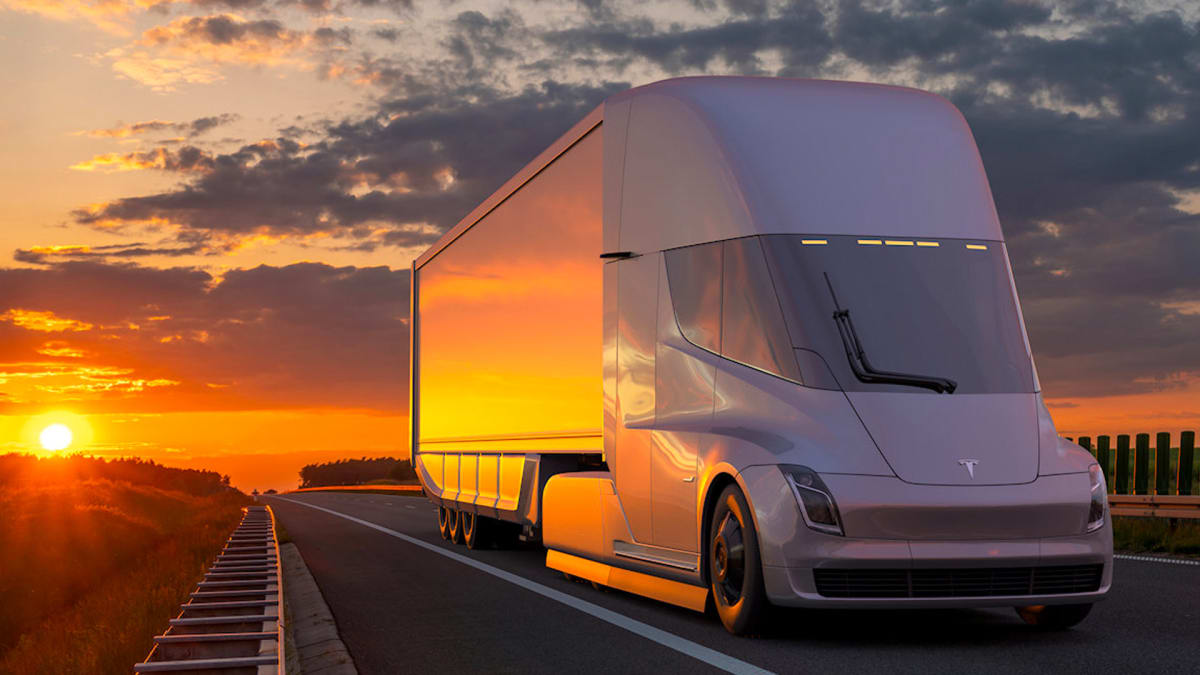 Elon Musk Delivers First Tesla Electric Semi Trucks