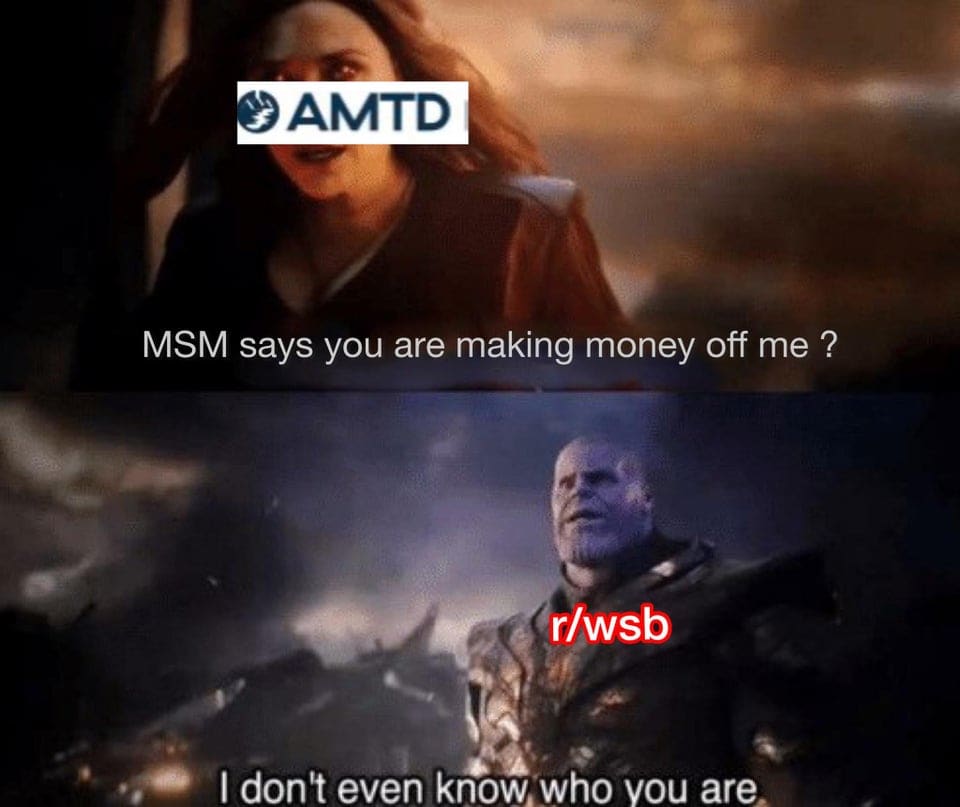 AMTD acciones meme