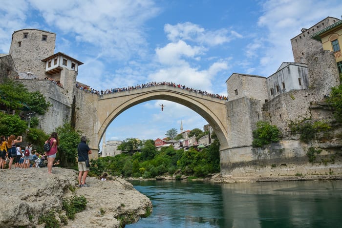27 dive bridge mostar bosnia sh