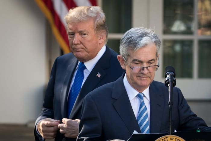 Trump slammed Fed Chair Jerome Powell repeatedly in 2019 over interest rate policy. Drew Angerer/Getty Images