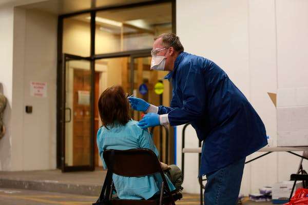 In New Mexico, it is relatively easy to get a test, so more people are getting tested. AP Photo/Cedar Attanasio