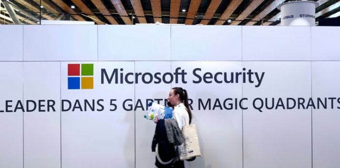Microsoft took legal action this month to disrupt a major botnet, a cybercrime digital network that used more than 1 million zombie computers to spread ransomware. AP Photo/Michel Spingler