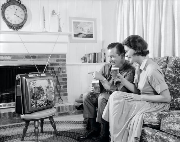 It wasn’t perfect, but old media – like TV, newspapers and books – often exposed us to a wide variety of beliefs. H. Armstrong Roberts via Getty Images