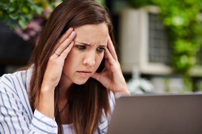 Social media are a major source of stress. Dean Mitchell via Getty Images
