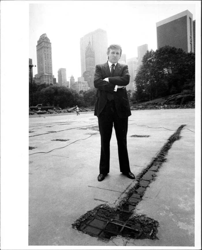 Donald Trump in Central Park, Aug. 7, 1985. Arty Pomerantz/New York Post Archives /(c) NYP Holdings, Inc. via Getty Images