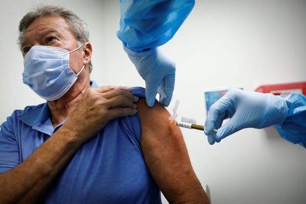 The vaccine has been tested predominantly in under-55s – so we need monitor how well it works in older people. vasilis asvestas/Shutterstock