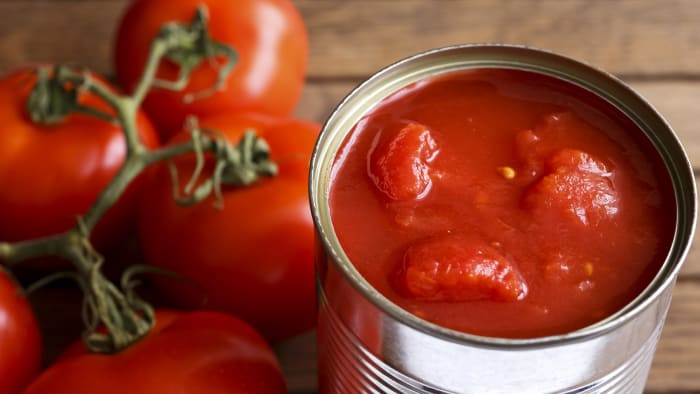 Canned Tomatoes Lead