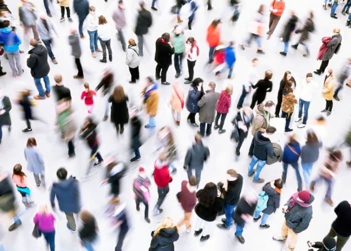 To how many others will one infected person spread the infection? Bim/E+ via Getty Images