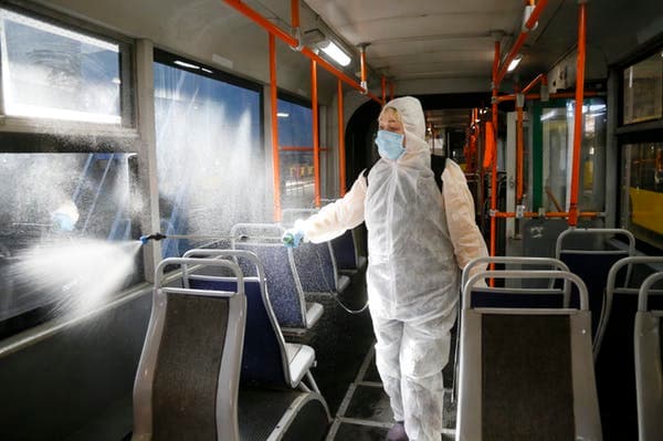Most viruses will eventually die on their own. But cleaning with alcohol, bleach and other chemicals can kill them more quickly. AP Photo/Efrem Lukatsky