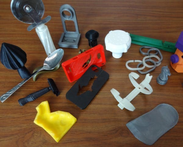 A sample from the thousands of items that can be 3D printed from free designs. Joshua Pearce, CC BY-ND
