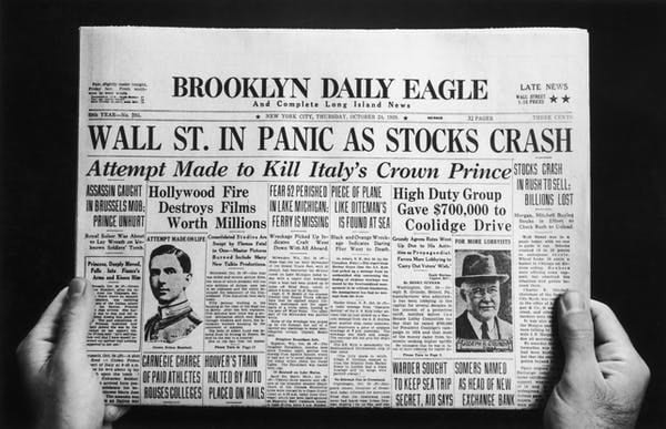 Even with the Great Depression, it took time before Americans fully understood how serious the crisis was. Getty Images / Icon Communications