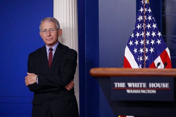 Anthony Fauci is estimating a coronavirus vaccine will be developed faster than any other vaccine in history. AP Photo/Patrick Semansky