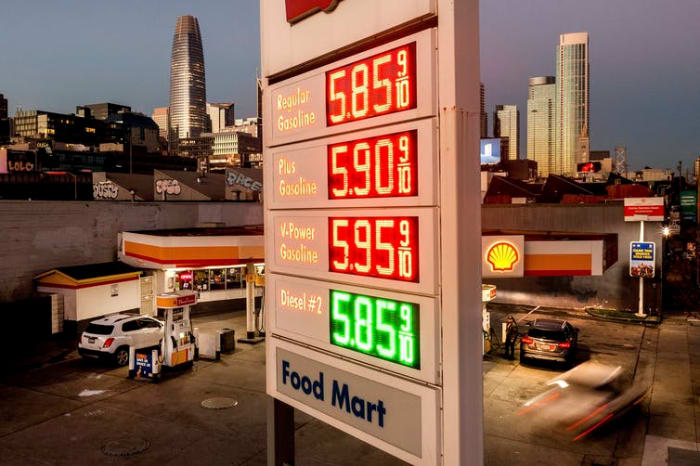Gas prices have been rising across the U.S. AP Photo/Noah Berger