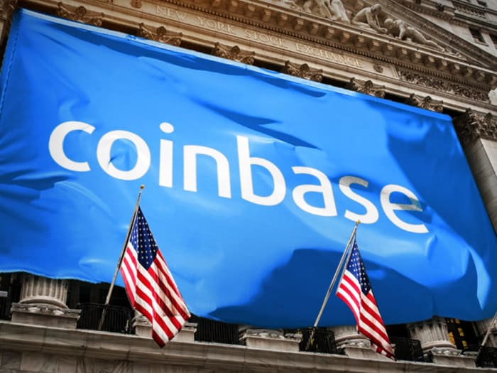 Figure 1: Coinbase on NYSE.